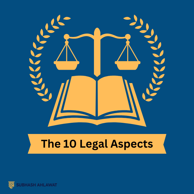 The 10 Legal Aspects

