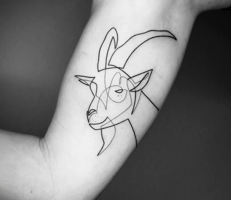 ลายสักแพะเล็กๆ3