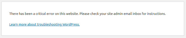 WordPress Recovery Mode: Definisi, Fitur dan Cara Kerjanya