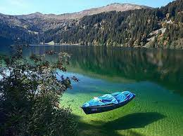 The clearest lake in the world is Nelson's Blue Lake