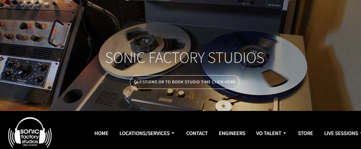 The Sonic Factory Recording Studio