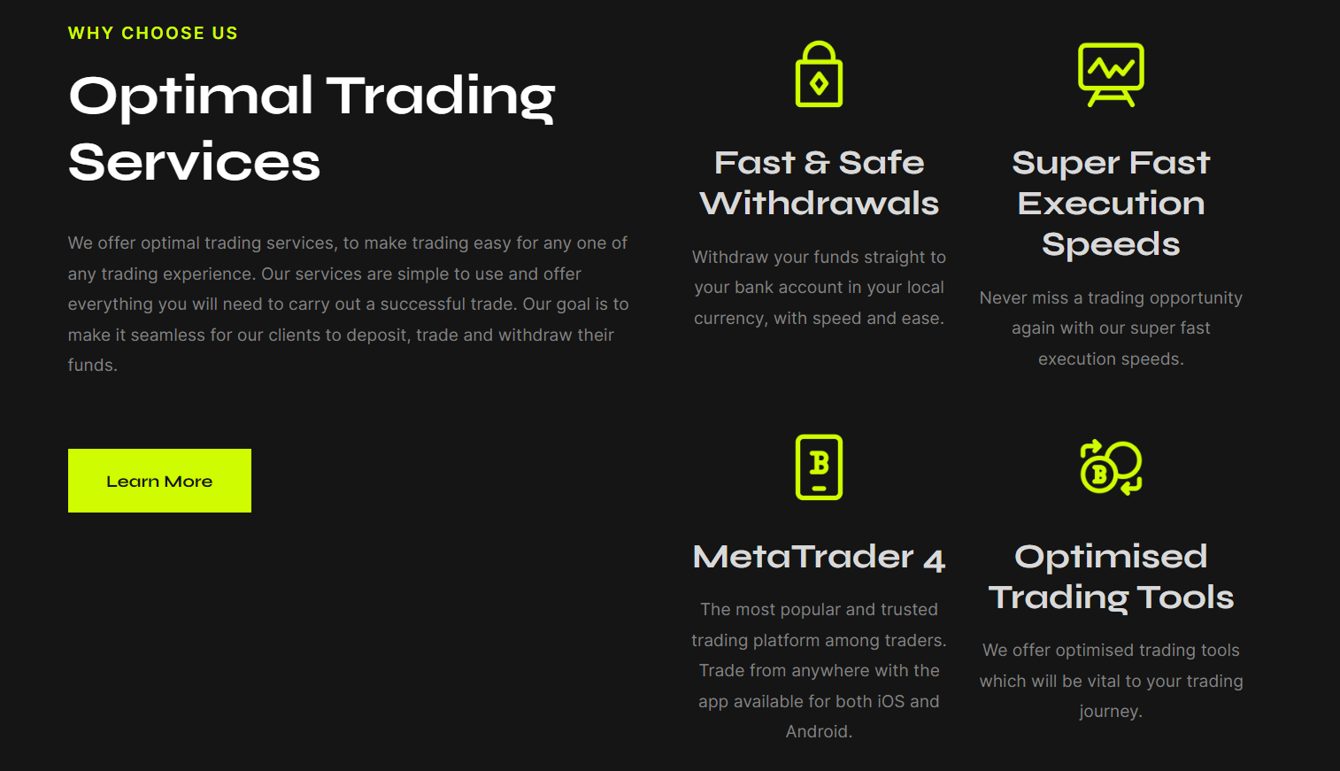 Invest Ehub trading tools