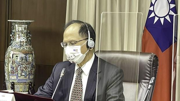 游錫堃建議美國政府：「台海有事，立即外交承認台灣」
