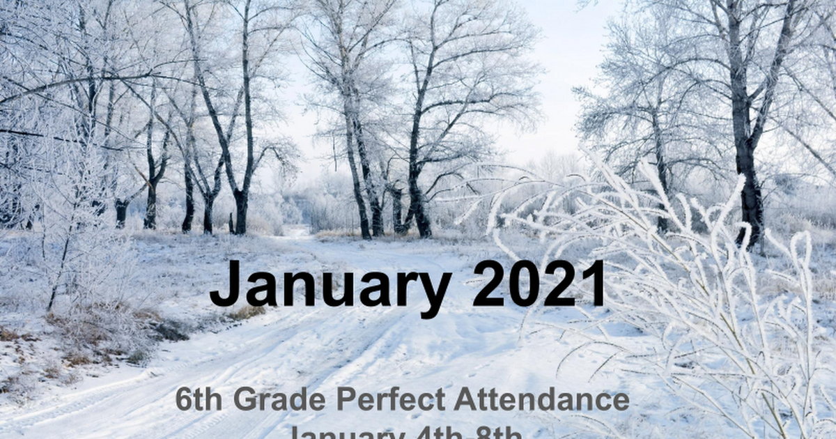 January 2021 6th Grade 4th-8th