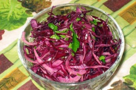 Vegetable salad Red sunset - recipes
