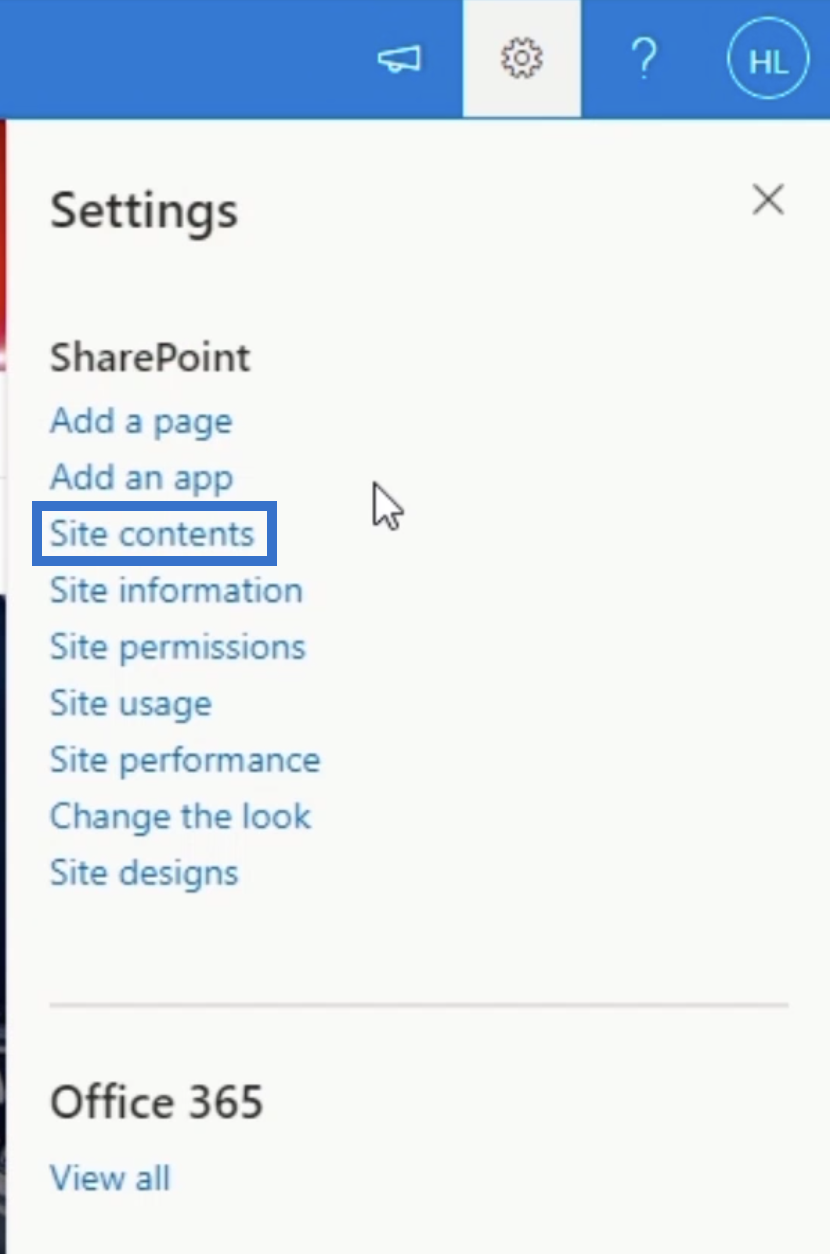 SharePoint subsite