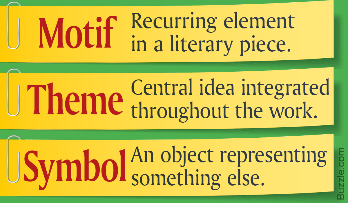 What&#39;s the Difference between a Motif, a Theme, and a Symbol - Penlighten