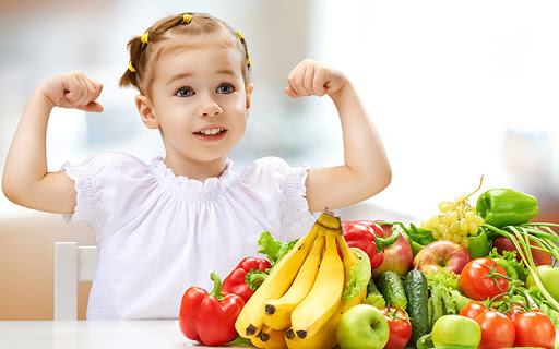 Nâng cao đề kháng cho trẻ bằng chế độ ăn đảm bảo dinh dưỡng