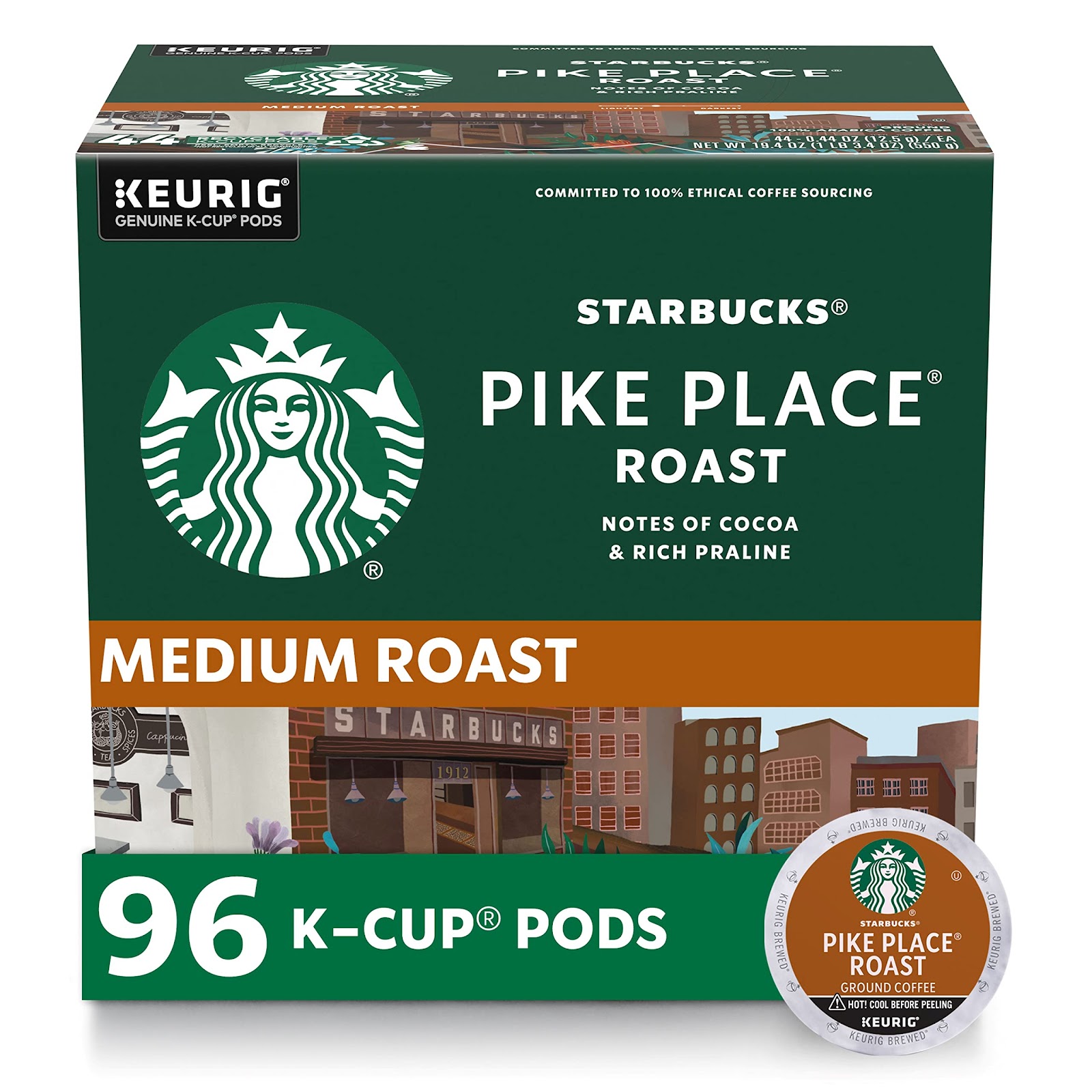 Starbucks K-Cup Coffee Pods—Pike Place Roast