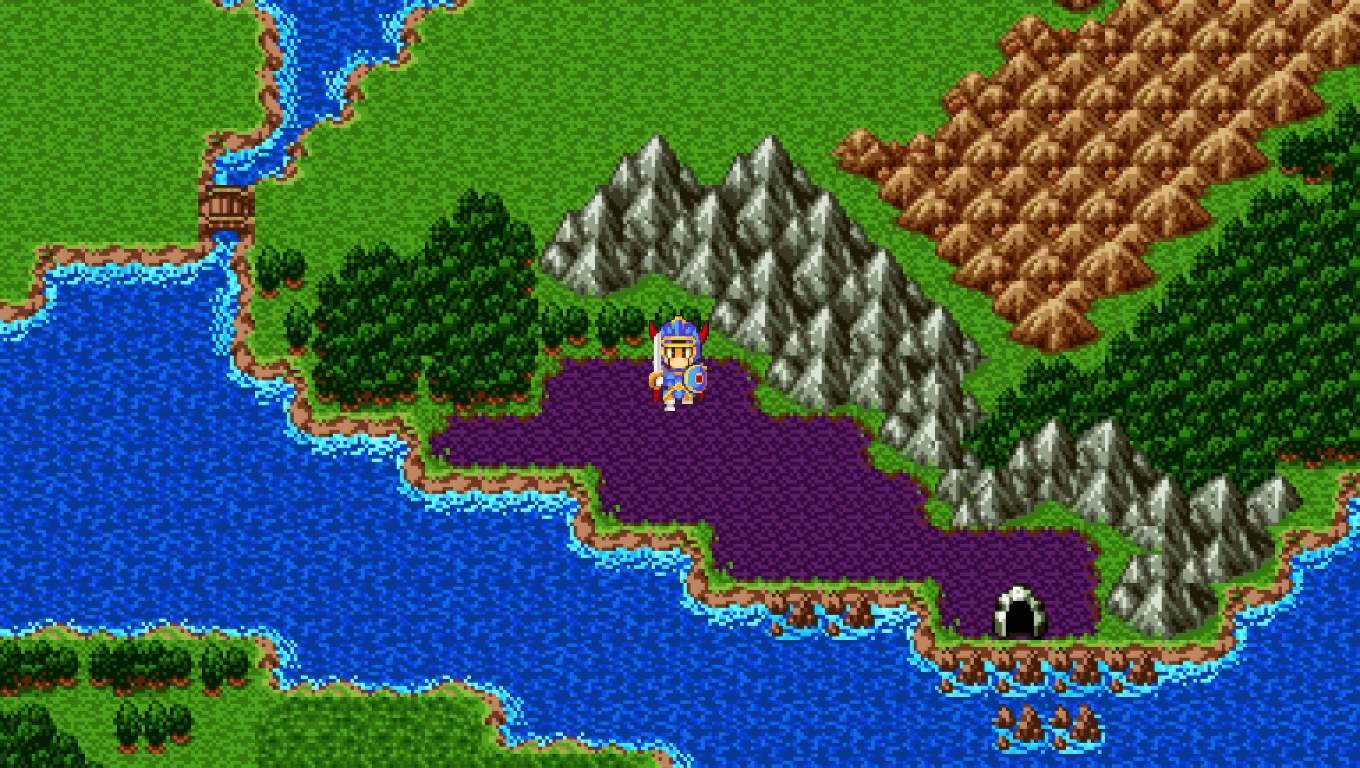 Some indications to reach Quagmire Cave. part 4 | Dragon Quest 1