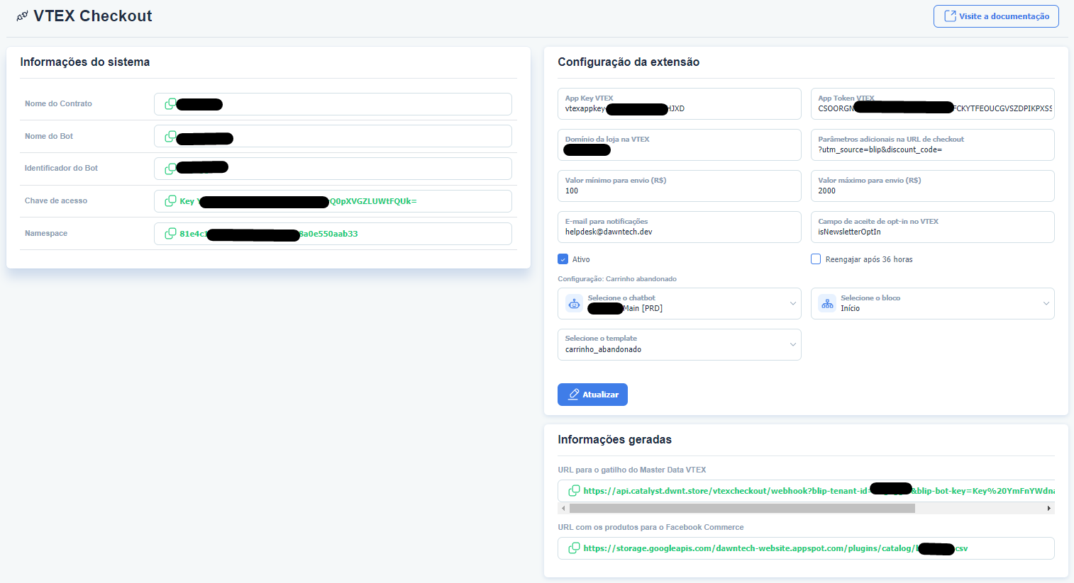Config extension