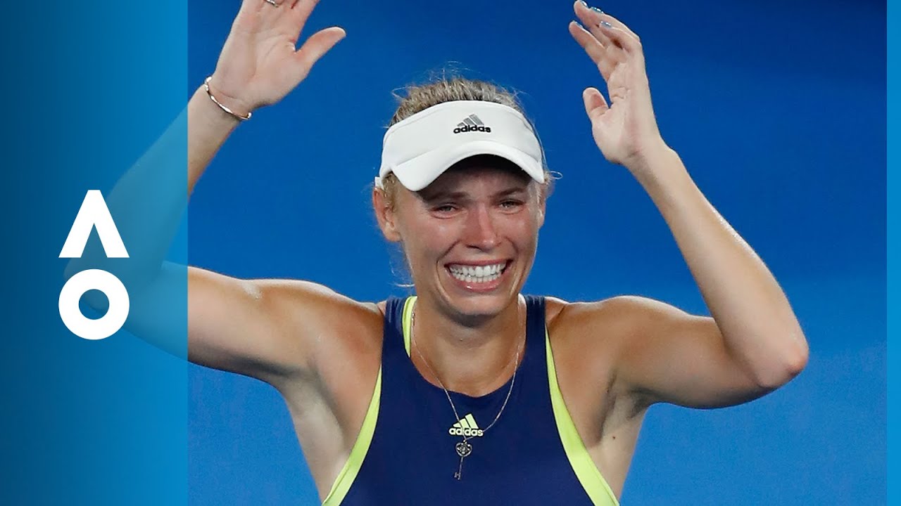 Simona Halep v Caroline Wozniacki match highlights | Australian Open 2018 -  YouTube