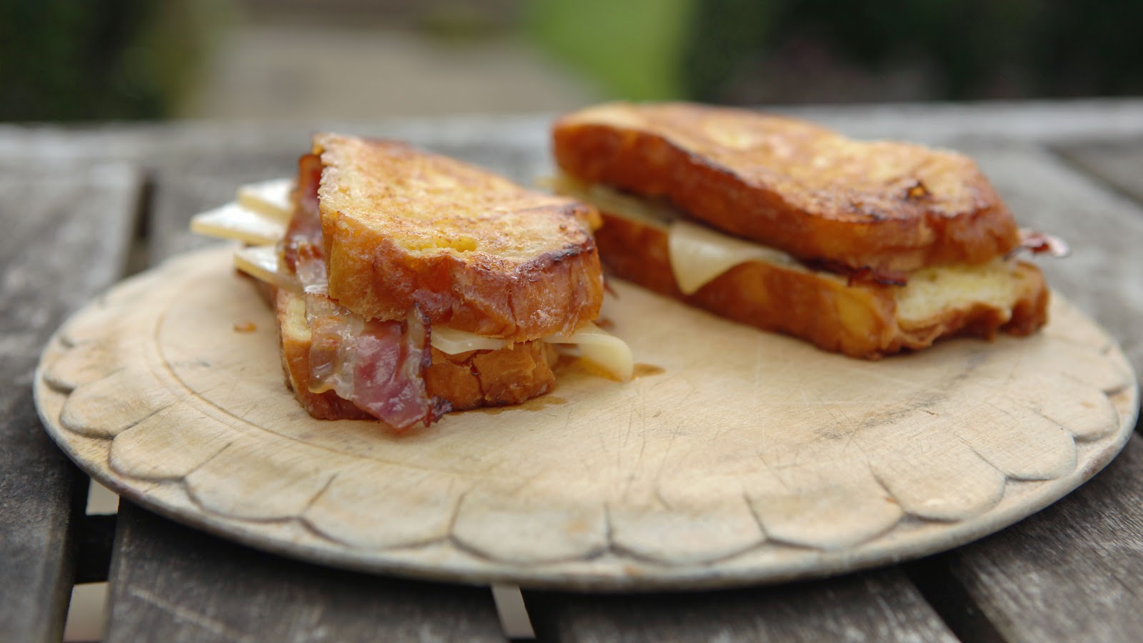 Gruyère and pancetta brioche sandwich recipe - BBC Food