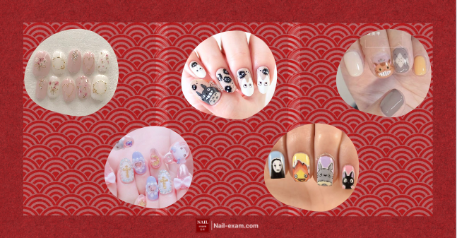 Japanese Nail Art Designs in Kawaii and Anime styles