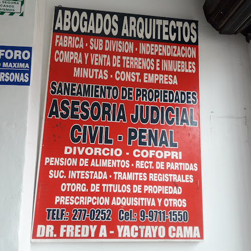 Abogados Arquitectos - San Juan de Miraflores