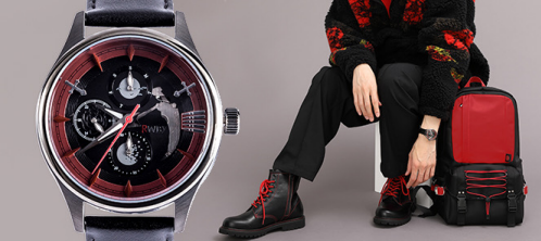 アニメ『RWBY』とコラボした腕時計、バックブーツが受注生産限定で販売