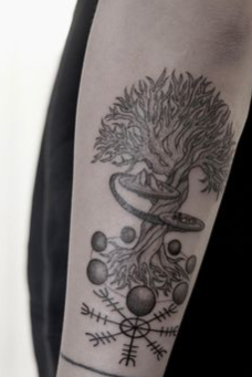 Coolest Yggdrasil Tattoo