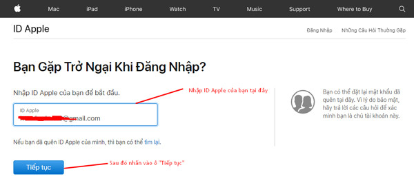 4 cách sửa Apple ID khi bạn quên iPhone và iPad