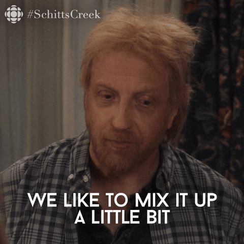 mix it up schitts creek GIF by CBC