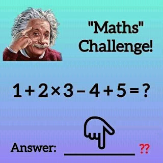 What's 1+2×3-4+5=? Math Quiz answer