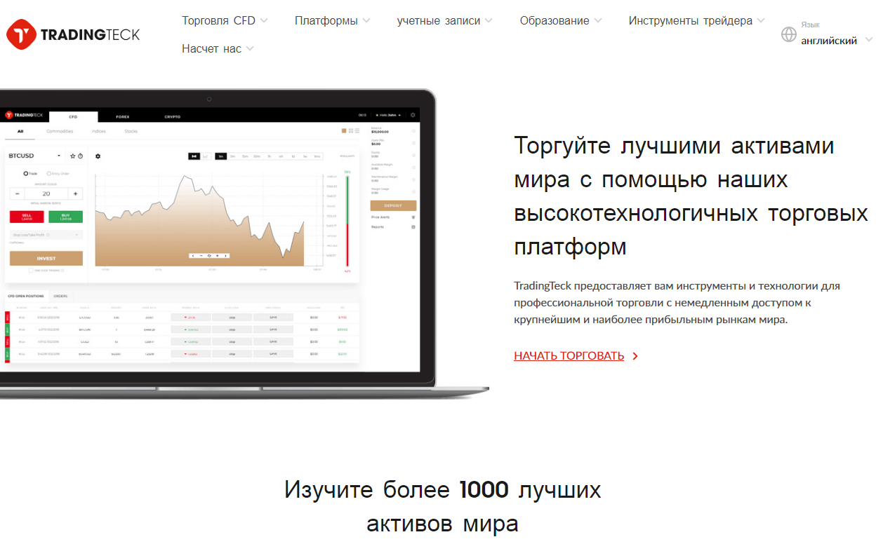 Trading Teck: Разоблаченный брокер-мошенник - обзор, отзывы, Фото № 1 - 1-consult.net
