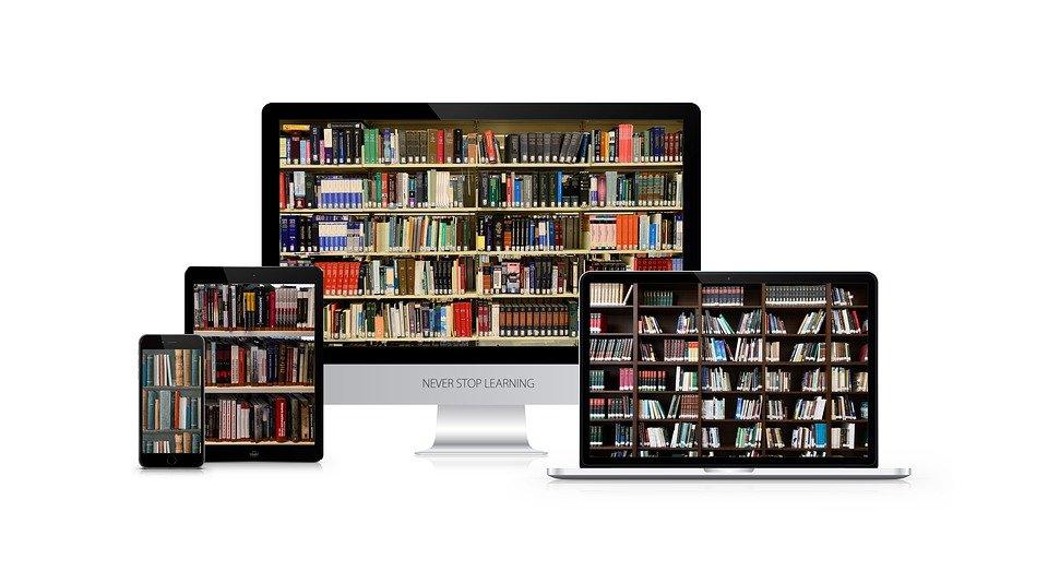 Books, Read, Monitor, Online, Education, Knowledge