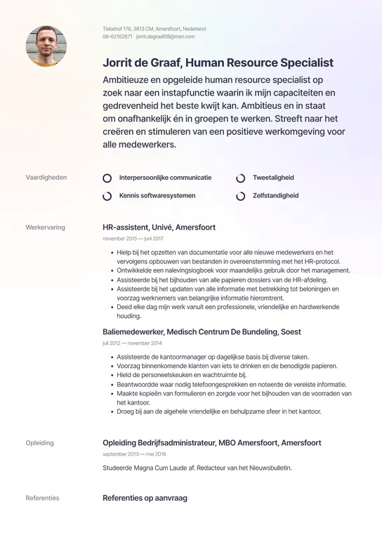Cataract Zelfgenoegzaamheid Mantel Digitale vaardigheden op je cv vermelden · CVster.nl