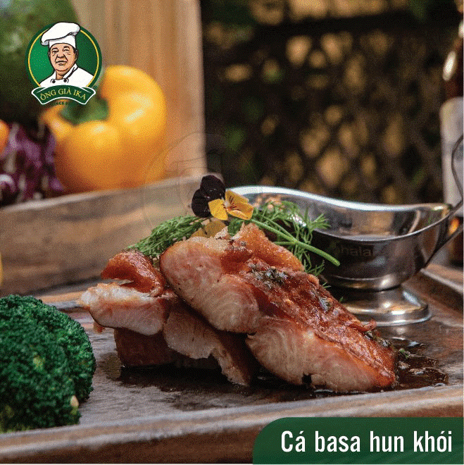 Sản phẩm cá basa hun khói IKA