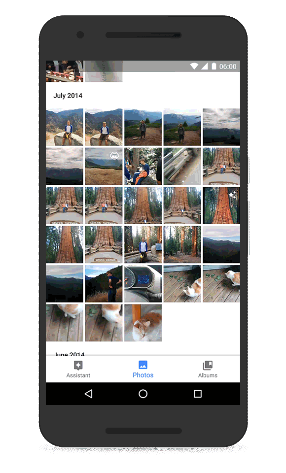 GIF - Fonctionnement de Google on Tap à partir d'image