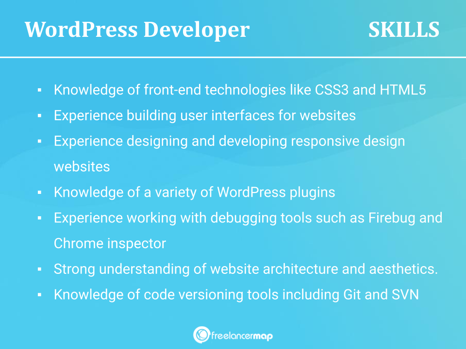 Skills Of A WordPress Developer