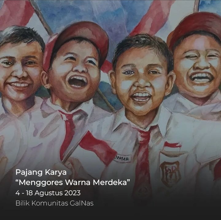 Event Jakarta Pajang Karya “Menggores Warna Merdeka”