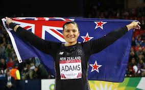 Image result for valerie adams leading commonwealth games