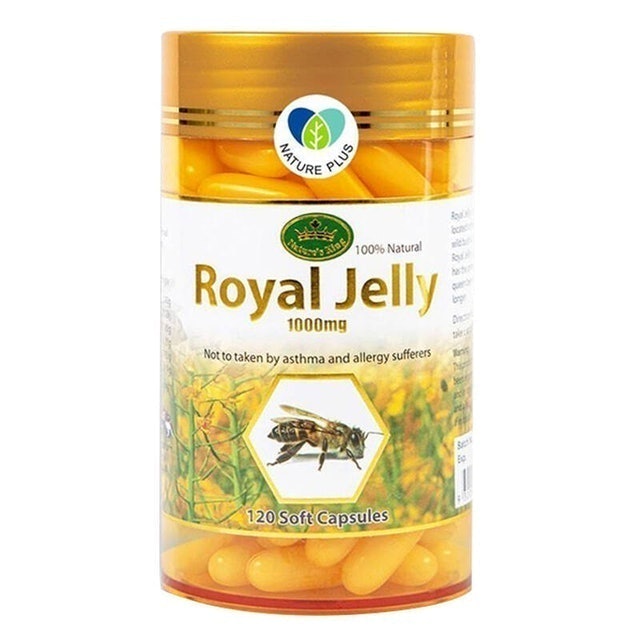 7. อาหารเสริมนมผึ้ง Nature's King Royal Jelly
