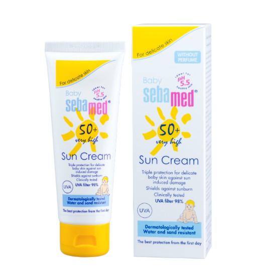 3. Sebamed Baby Sun Cream Multi Protection  SPF 50 PA +++ 