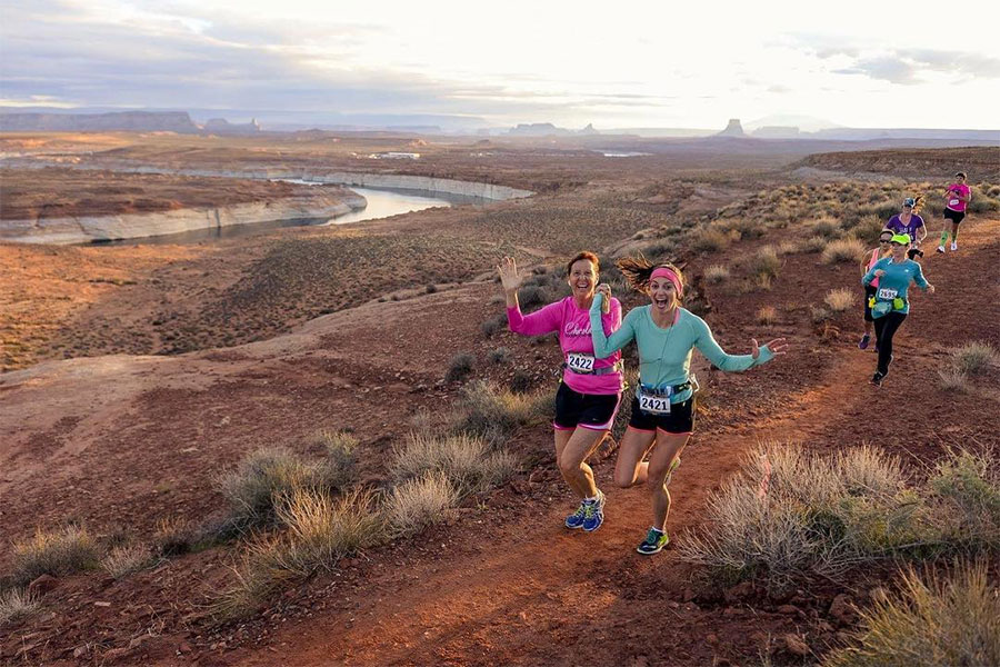 Lake Powell Half Marathon is one of the fastest half marathons in a national park.
