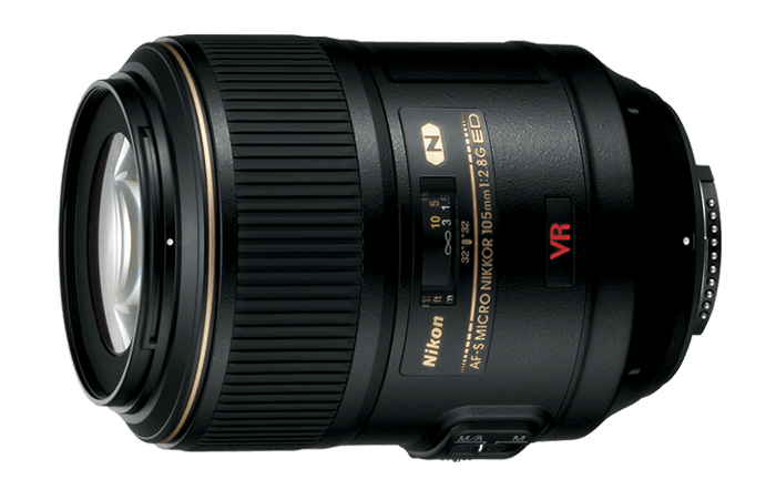 Nikon 105mm f / 2.8 VR Micro