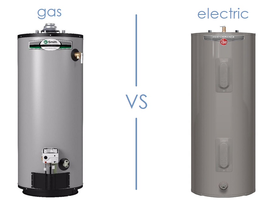 electric vs gas tankless water heater