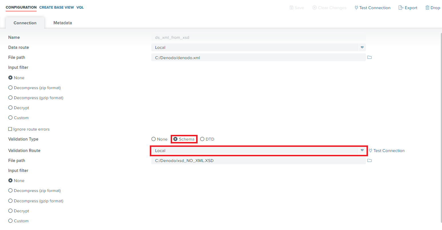 Create An Xml Data Source From An Xsd Schema File