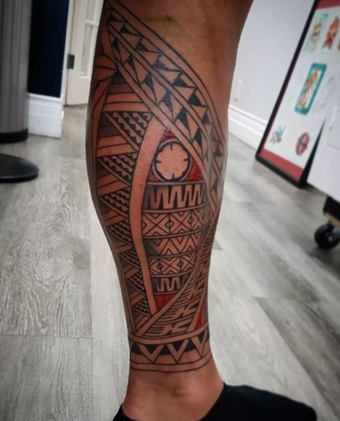 Empty Clock Fijian Tattoo