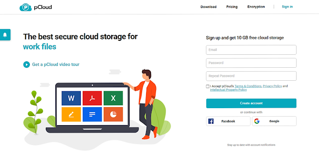 pcloud website