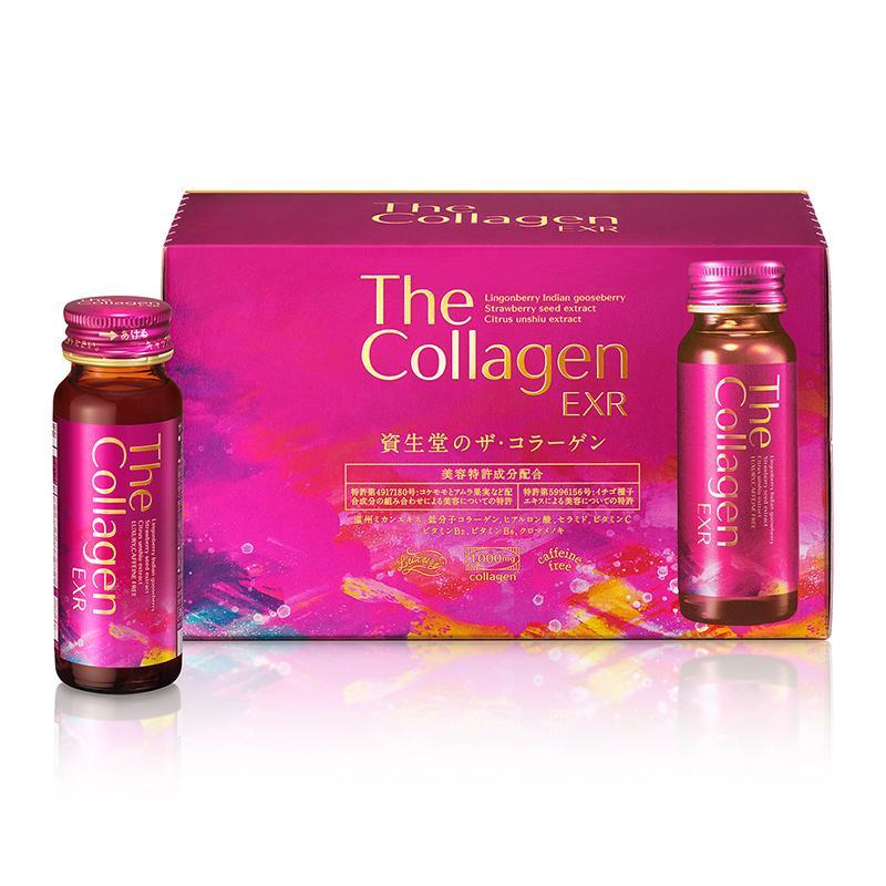 SHISEIDO- Thức uống bổ sung The Collagen EXR chăm sóc sắc đẹp (50ml x 10 lọ)
