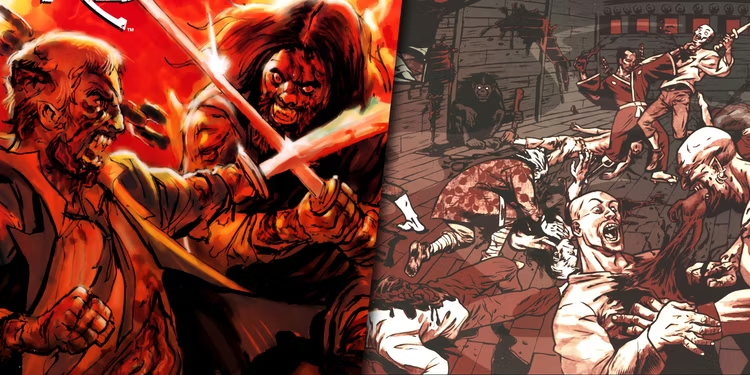 17 Horror Comics About Vampires: Sea of Red