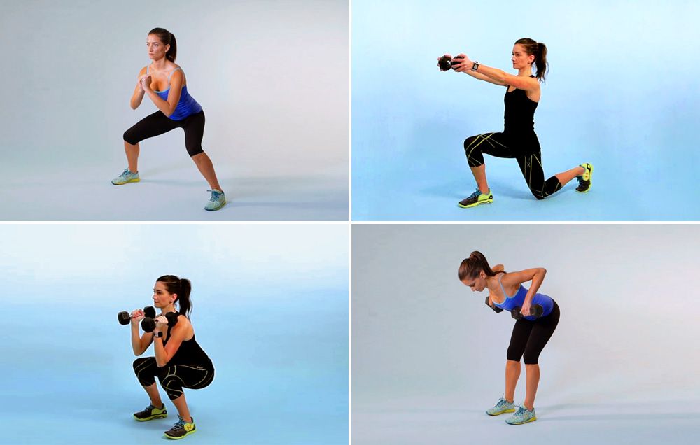 Fat-burning exercises for females