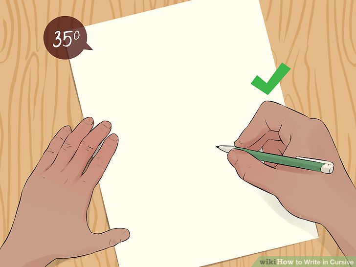 How to make a z in cursive