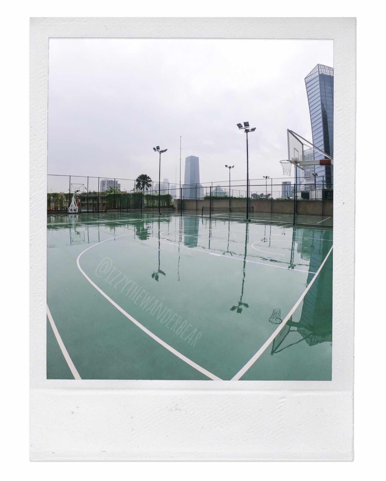 Tennis & Basketball Court at Ascott Kuningan Jakarta
