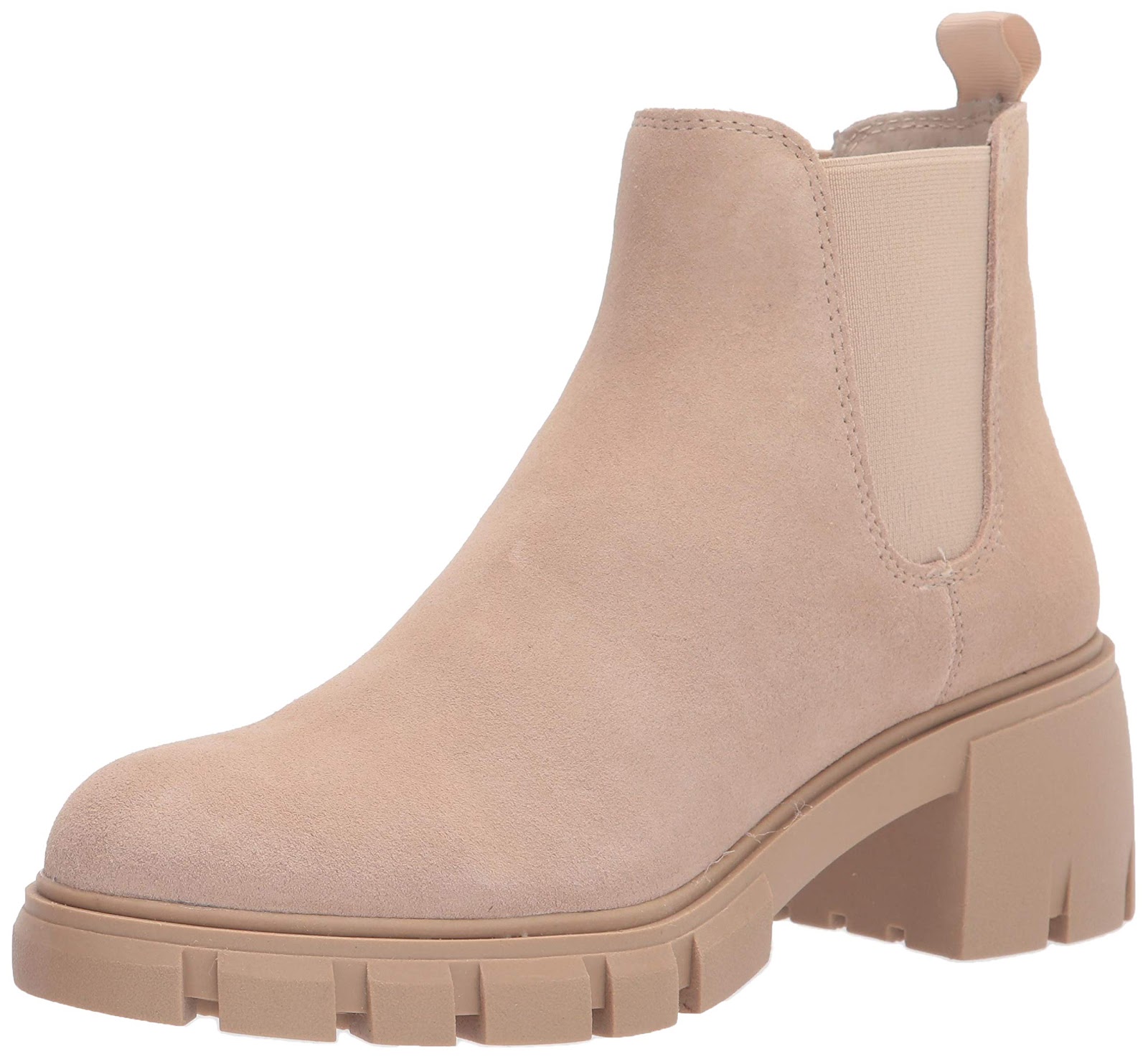 Steve Madden Women's Howler Ankle Boot 7 Sand Suede