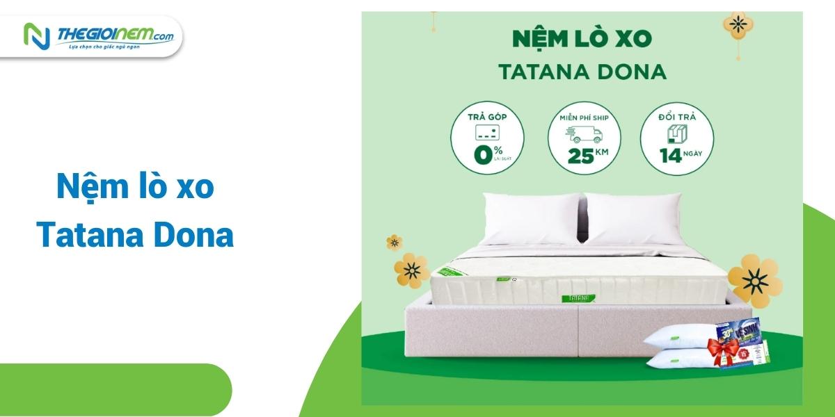 Đại lý nệm TATANA giá rẻ tại Đức Hòa - Long An