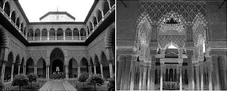 Palácio de Alhambra. Granada. Andaluzia. Espanha.