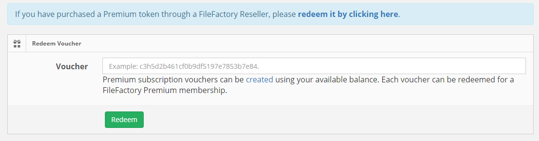 Filefactory Vouchers from Verified Resellers