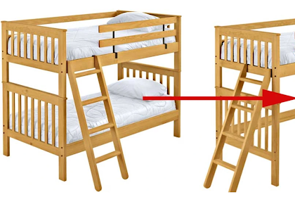 Eclipse Twin Over Futon Metal Bunk Bed Parts